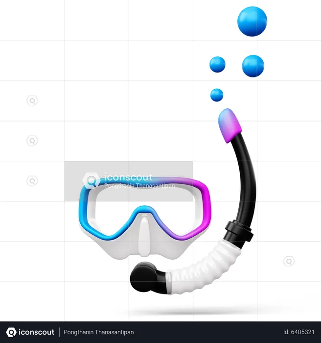 Underwater  3D Icon