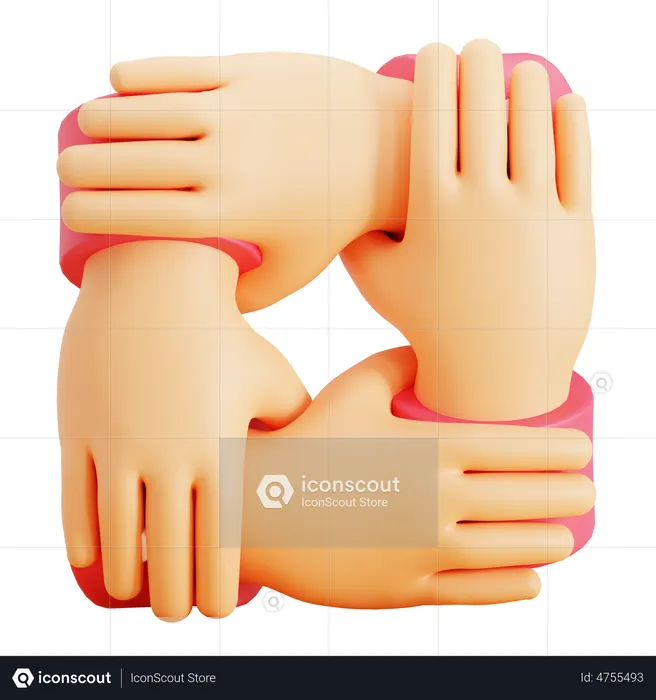 Unidade da equipe  3D Icon