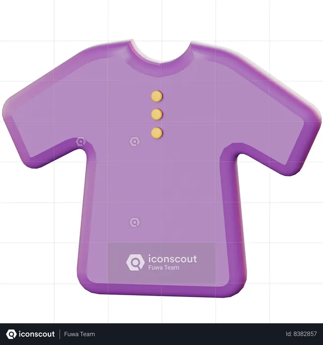 Uniforme  3D Icon