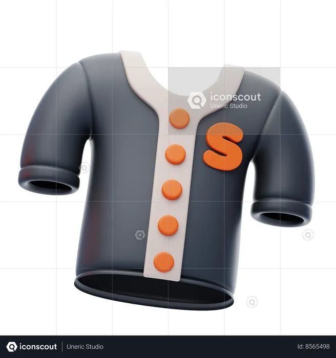 Uniforme de baloncesto  3D Icon