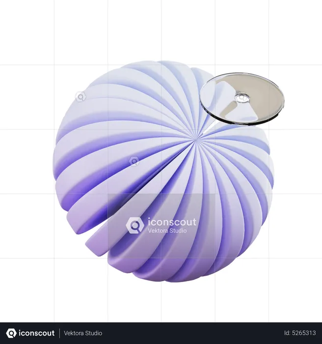 Unique Shape  3D Icon