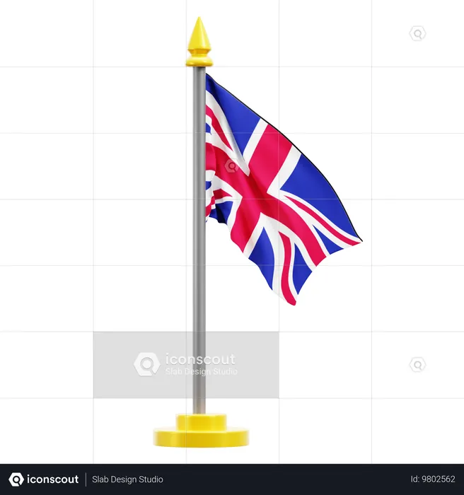 イギリス  3D Icon