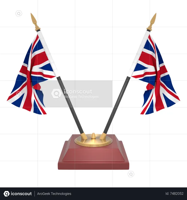 United kingdom Flag 3D Icon