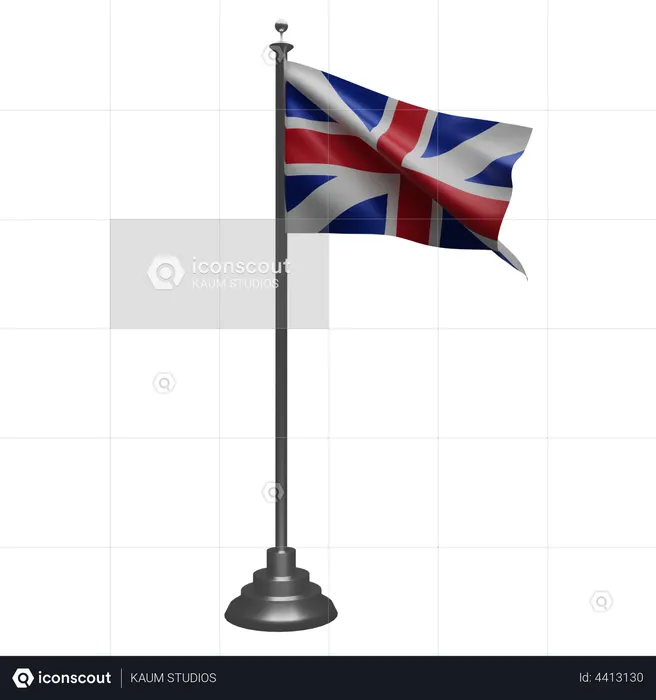 United Kingdom Flag  3D Icon