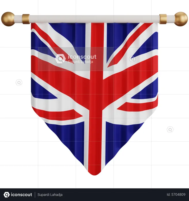 United Kingdom Flag Flag 3D Icon