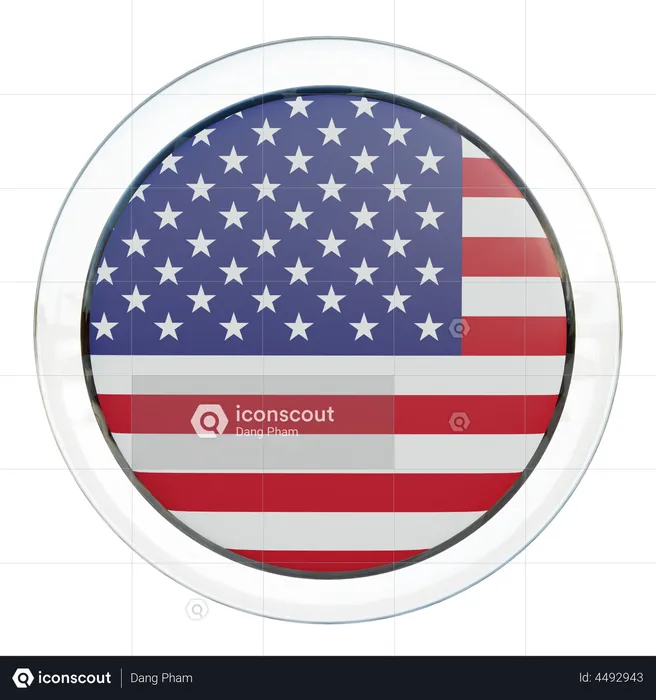 United States Flag Flag 3D Flag