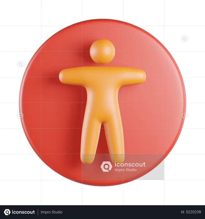 Universal Access  3D Icon