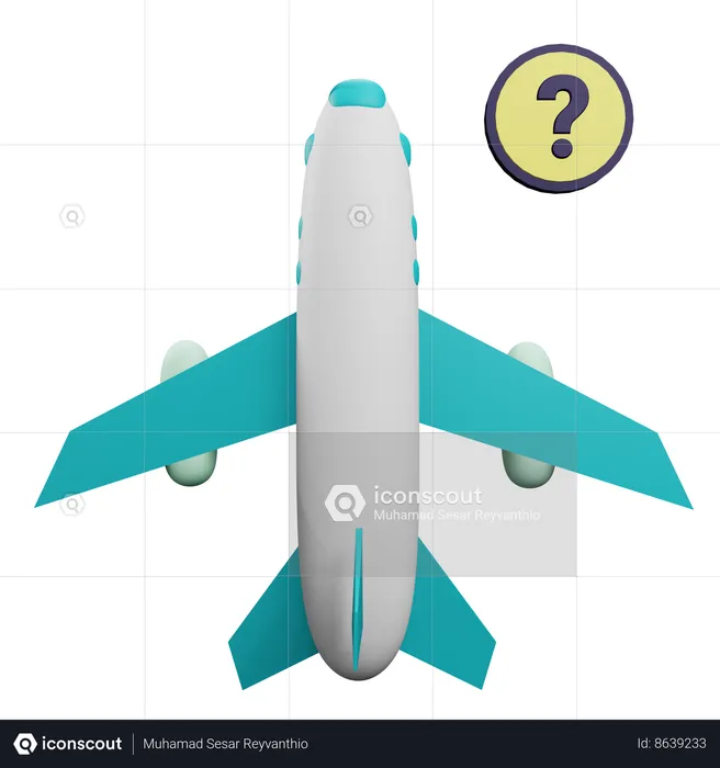 Unknow Flight  3D Icon