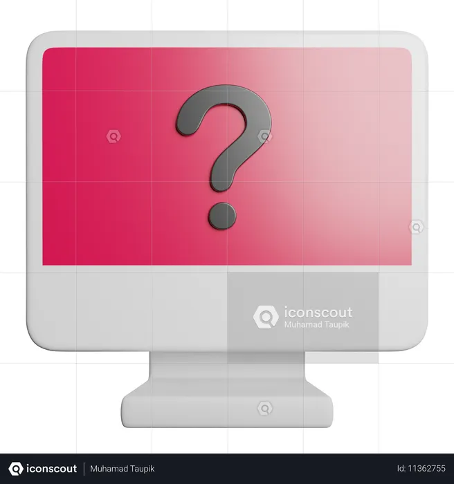 Unknown  3D Icon