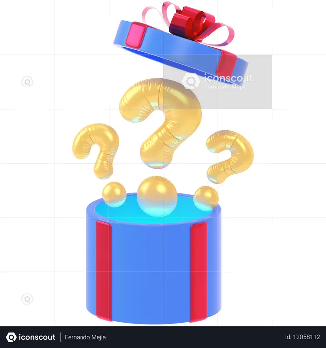 Unknown Box  3D Icon