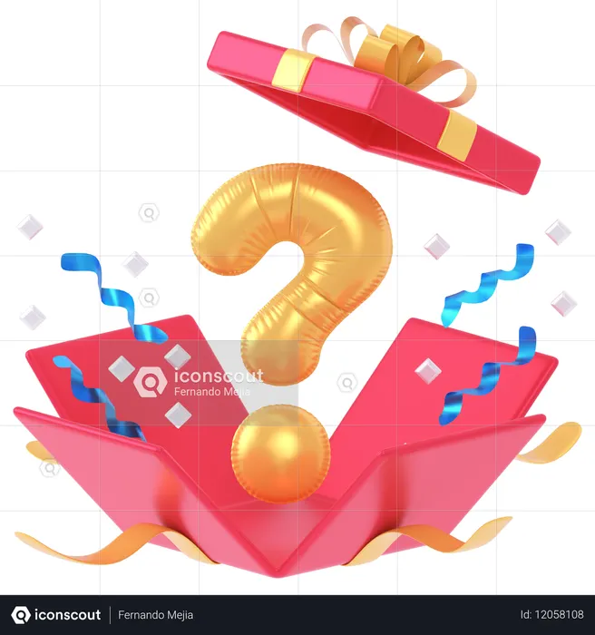 Unknown Box  3D Icon