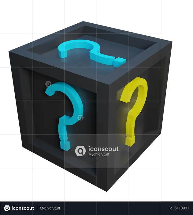 Unknown Box  3D Icon