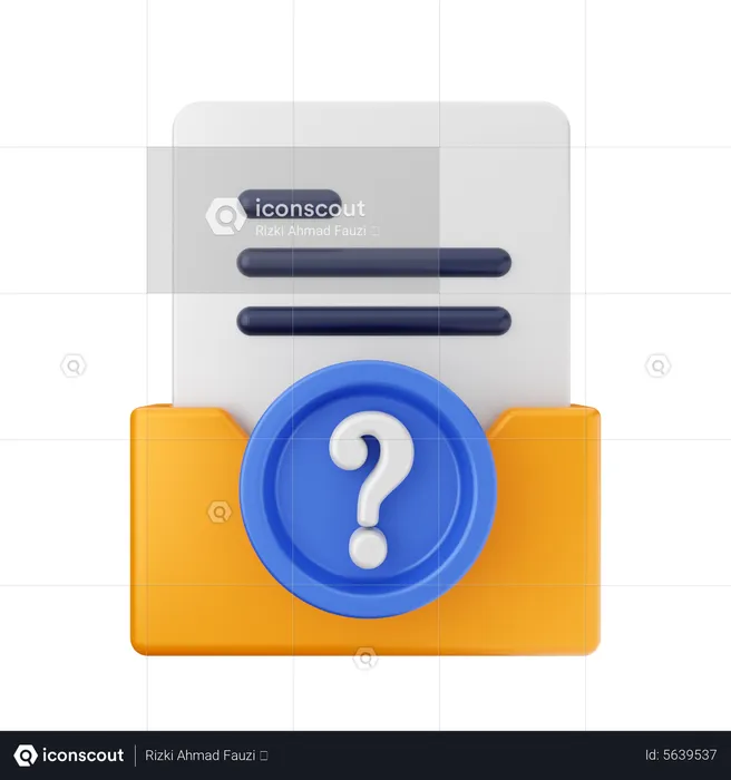 Unknown Folder  3D Icon