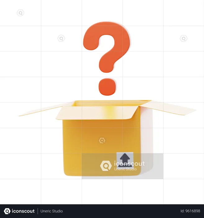 Unknown Parcel  3D Icon