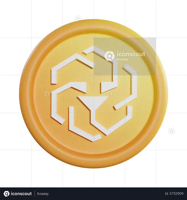 Unus Sed Leo Coin  3D Icon