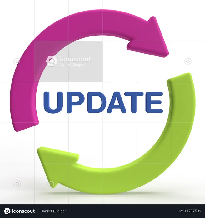 Update  3D Icon