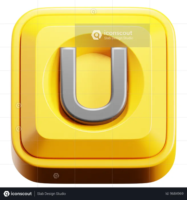 Uranium  3D Icon