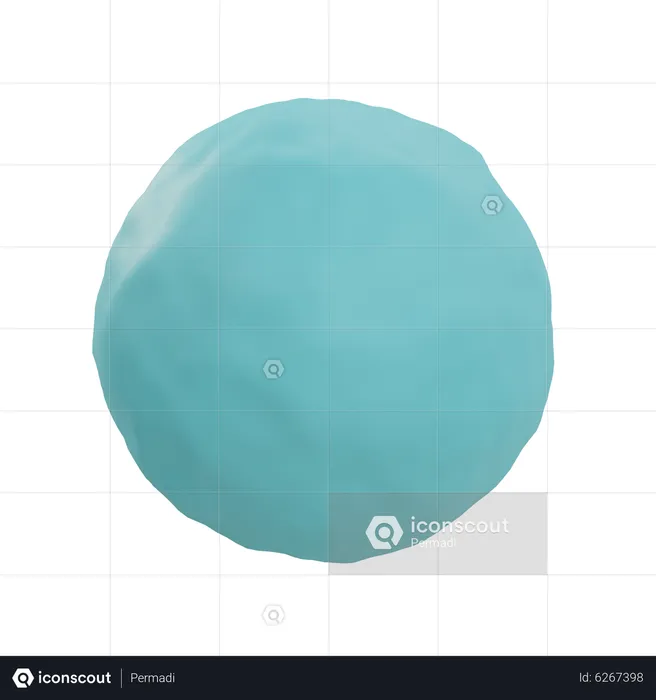 Uranus  3D Icon