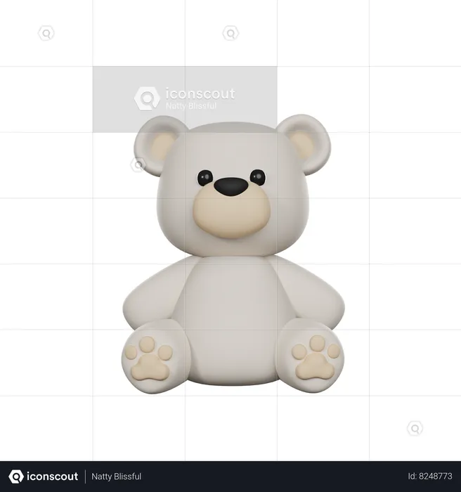 Urso polar  3D Icon