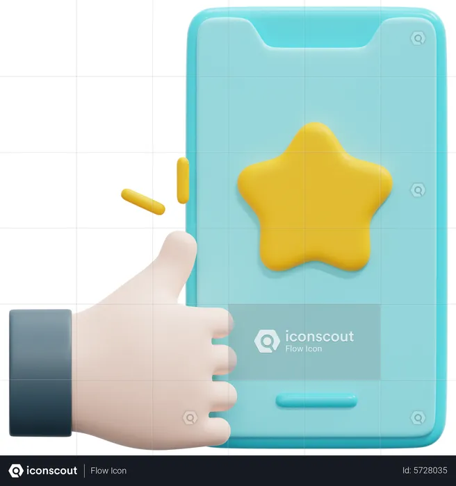 Usabilidade móvel  3D Icon