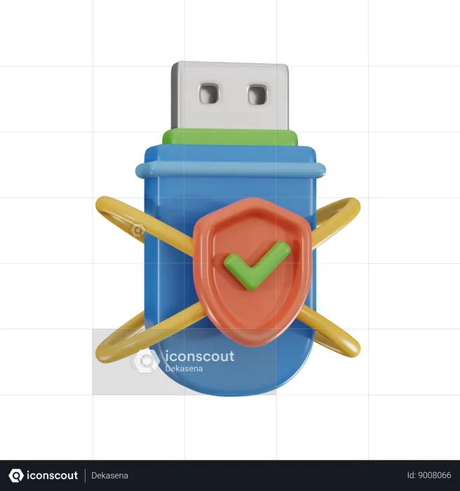 Usb Bug  3D Icon