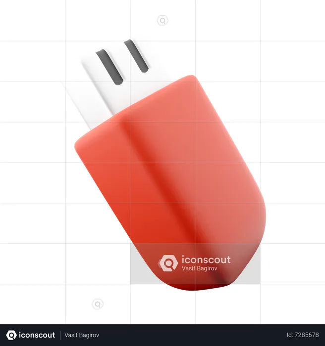 Usb Drive  3D Icon