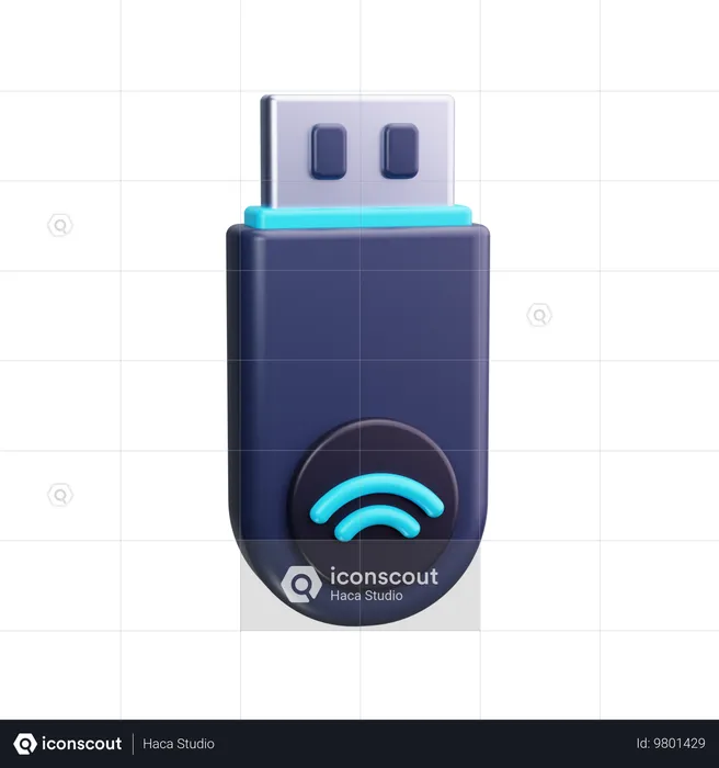 USB Laufwerk  3D Icon