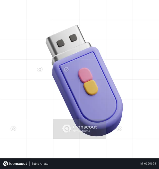 USB Laufwerk  3D Icon