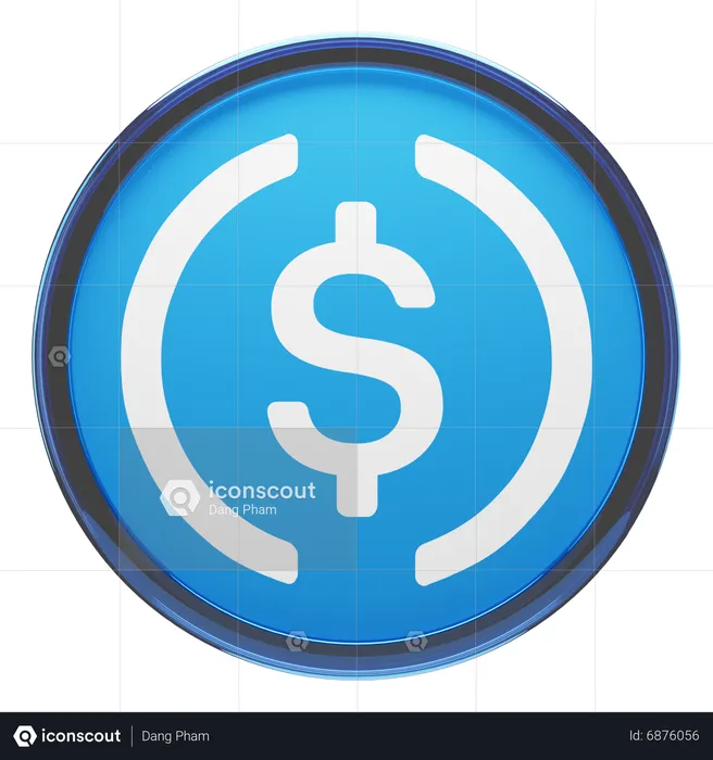 Usd Coin  3D Icon