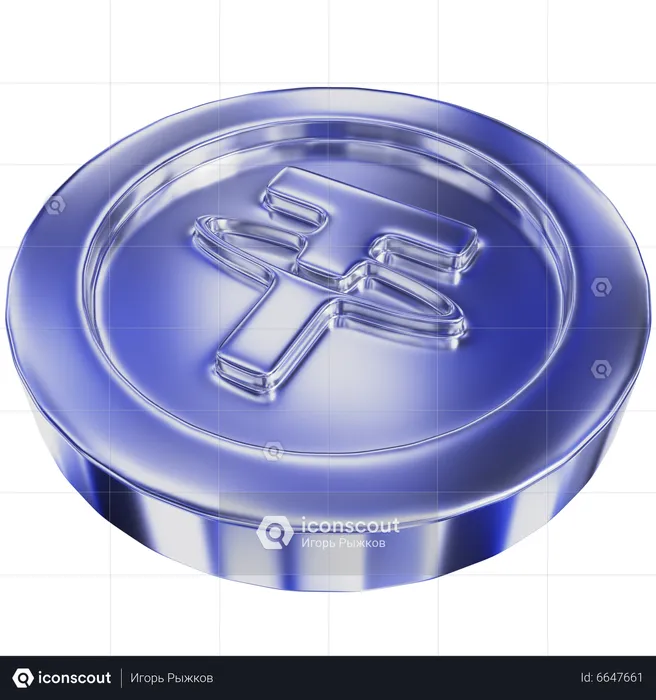 Usdt  3D Icon