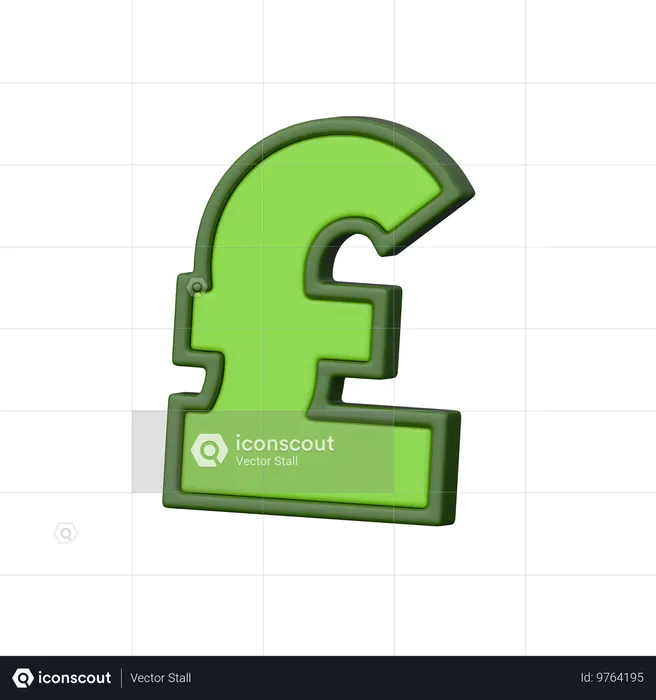 User can pay accordingly Pound currency.  3D Icon