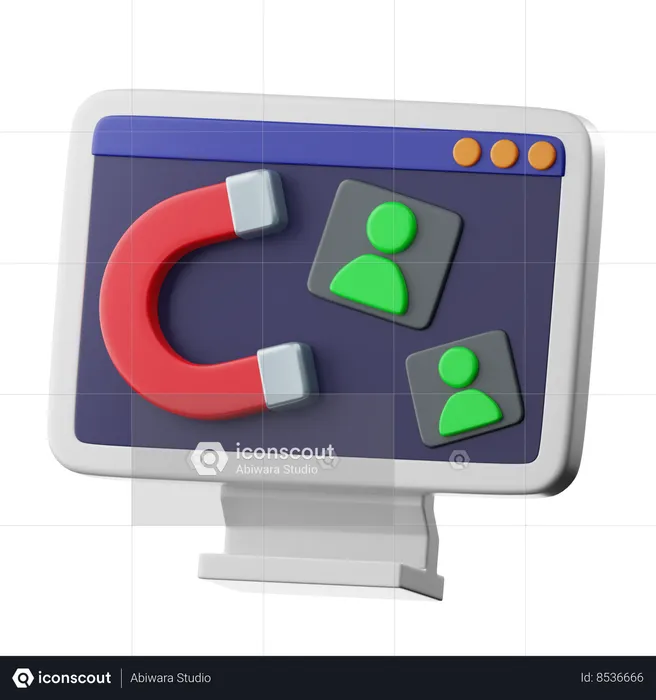 User Engagement  3D Icon