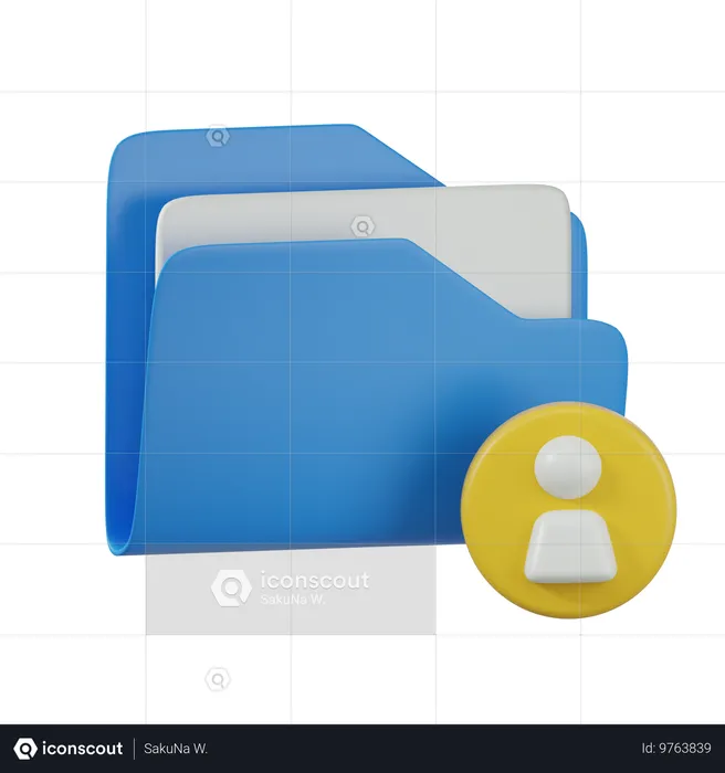 User Folder  3D Icon