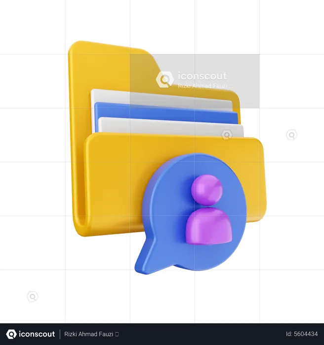 User Folder  3D Icon