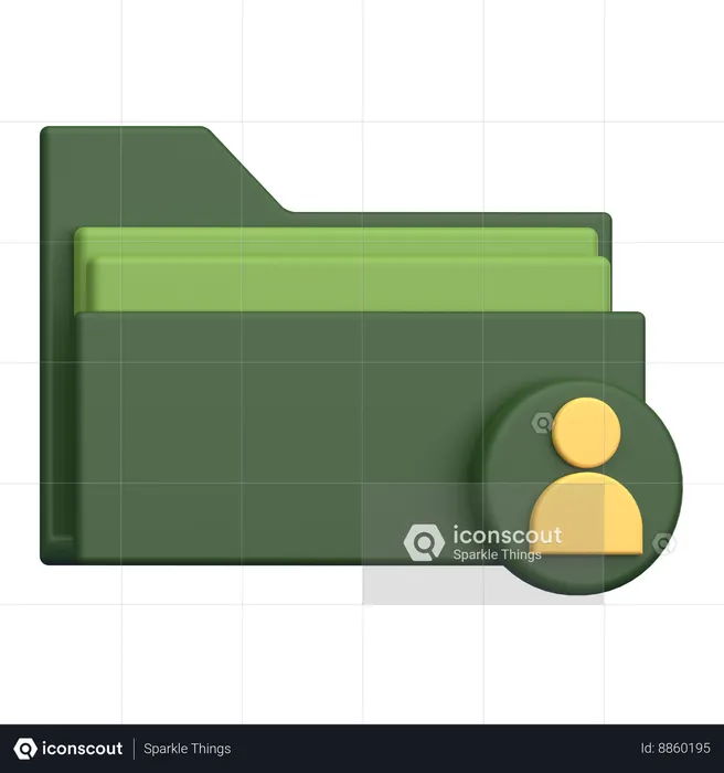 User Folder  3D Icon