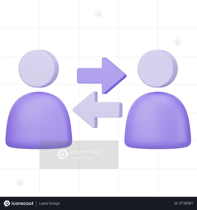 User Interaction  3D Icon