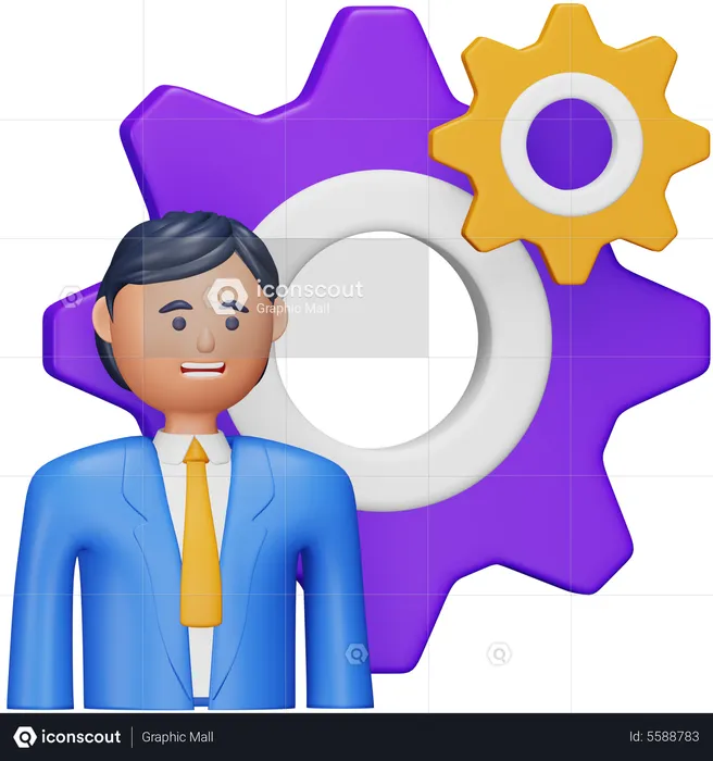 User Management  3D Icon