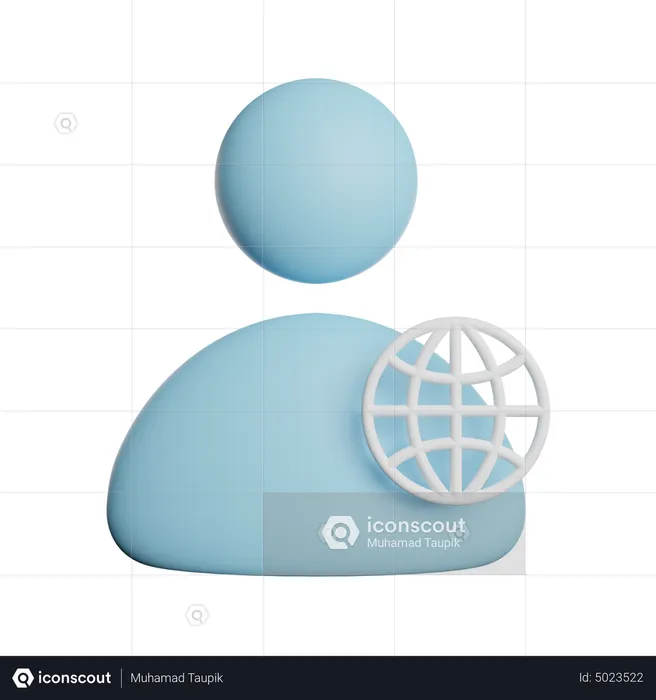 User Network  3D Icon