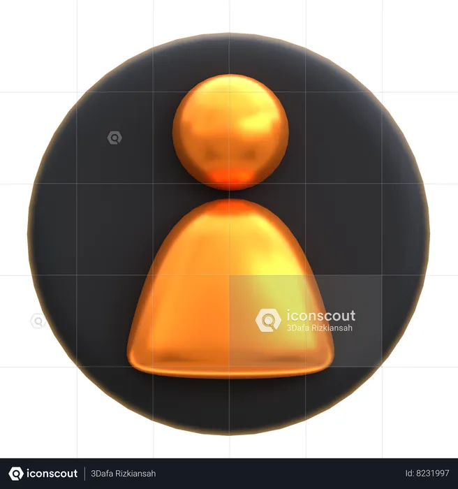 User Profile  3D Icon