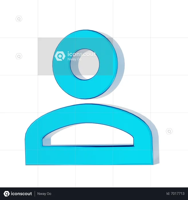 User profile  3D Icon