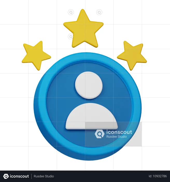 User Review  3D Icon