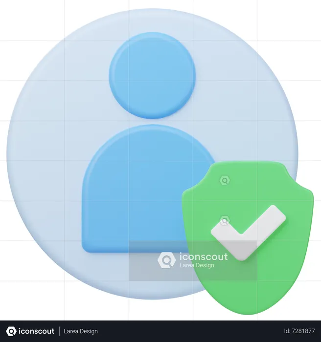 User Security  3D Icon