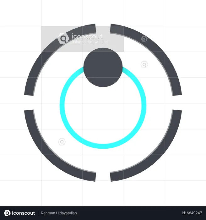 Cible utilisateur  3D Icon