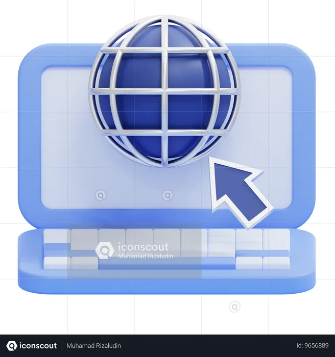 Utilisateur du site Web  3D Icon