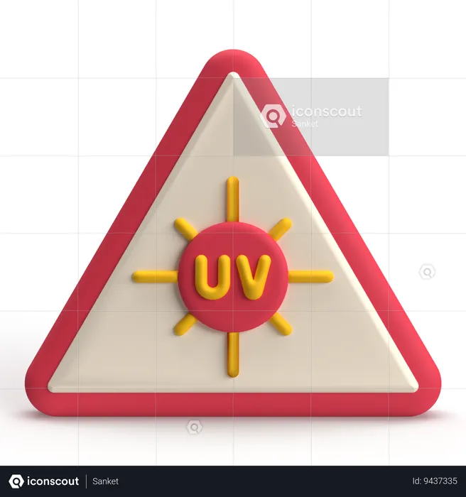 UV  3D Icon