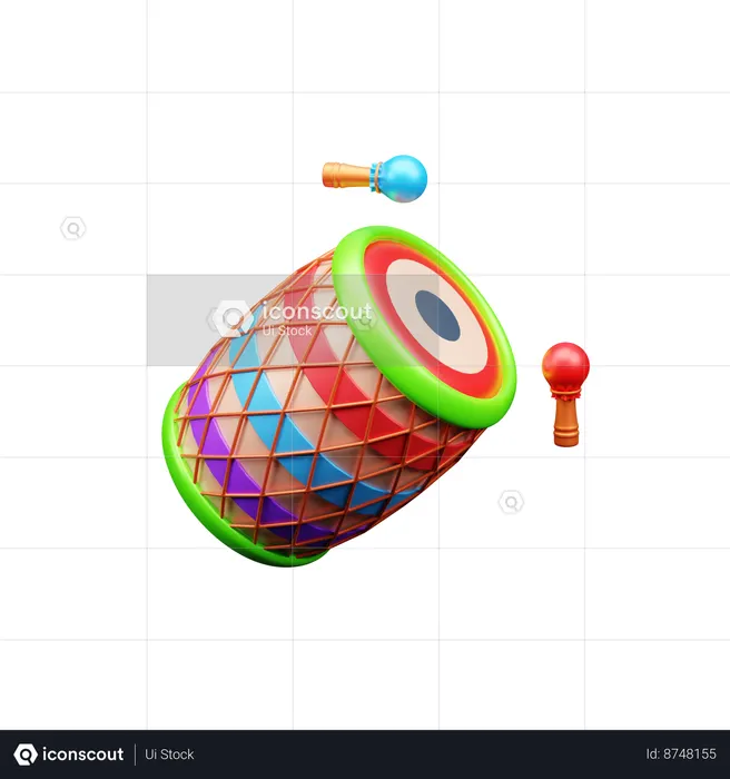 Ir  3D Icon