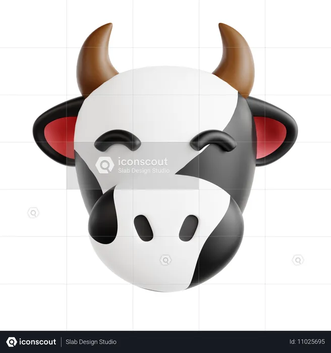 Vaca  3D Icon