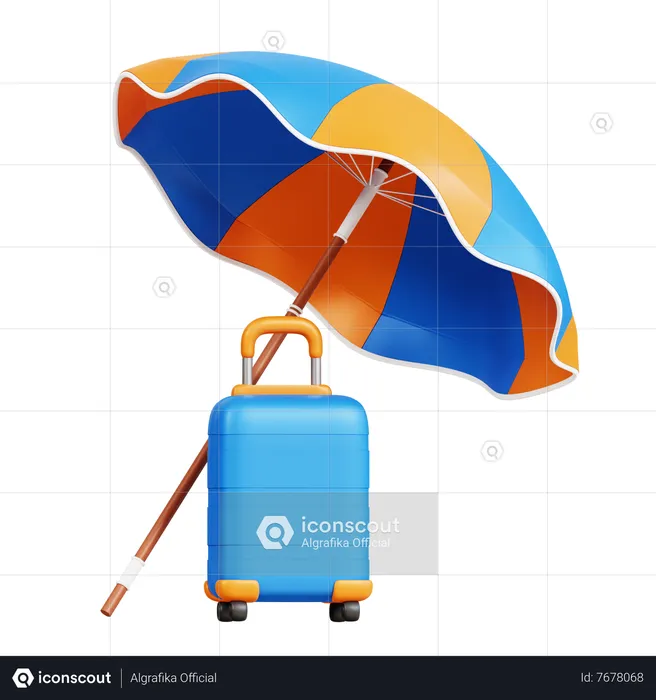 Vacation  3D Icon