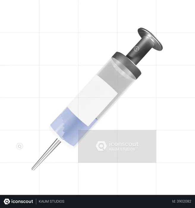 Vaccin  3D Illustration