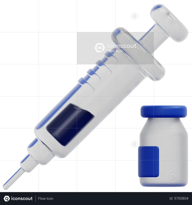 Vaccine  3D Icon